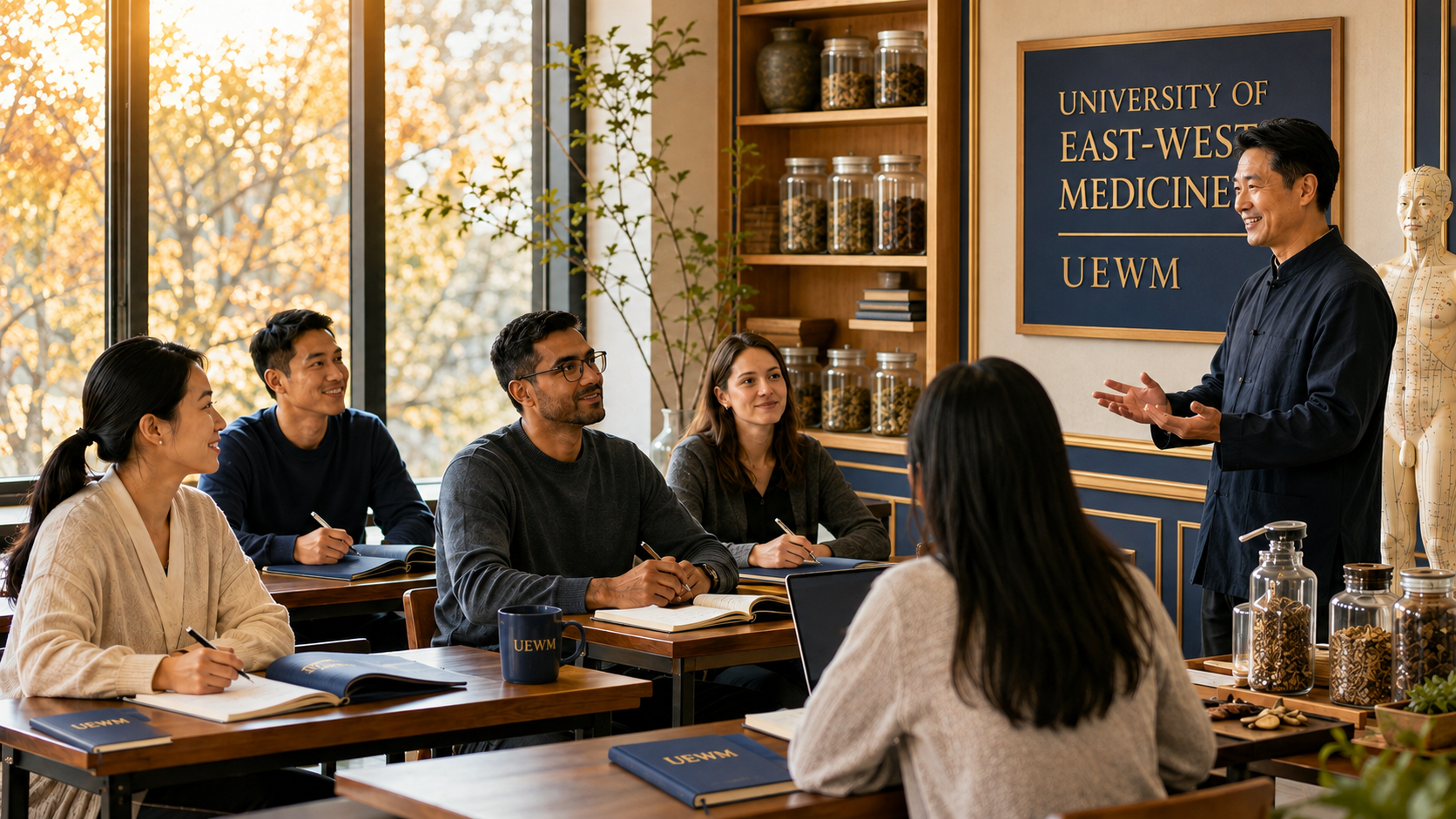 UEWM students welcomed to the Fall 2026 Chinese Medicine semester